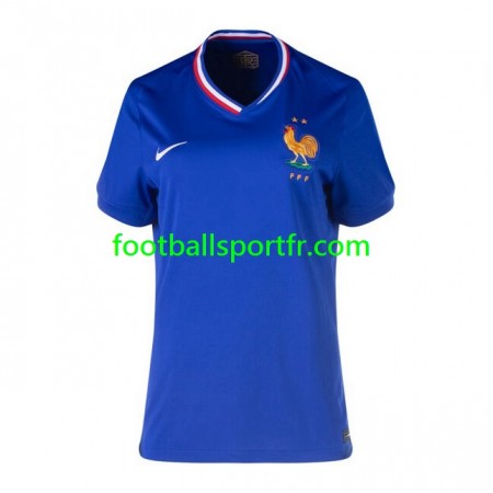 Tenue France Féminine Domicile UEFA Euro 2024 Maillot de Foot